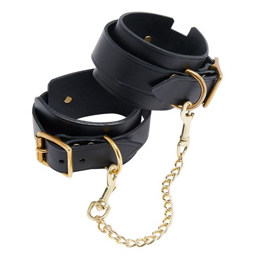Two Inch Leather Handcuffs/ Ankle Restraints