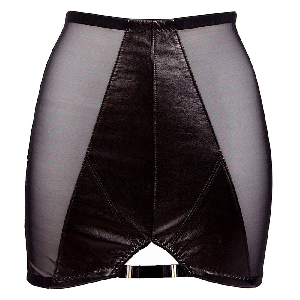 High end leather womens underwear hand crafted in the UK
